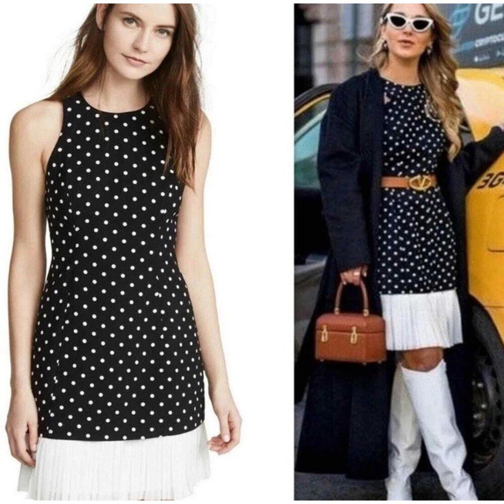 Cinq a Sept Catriona Polka Dot Dress Size 8